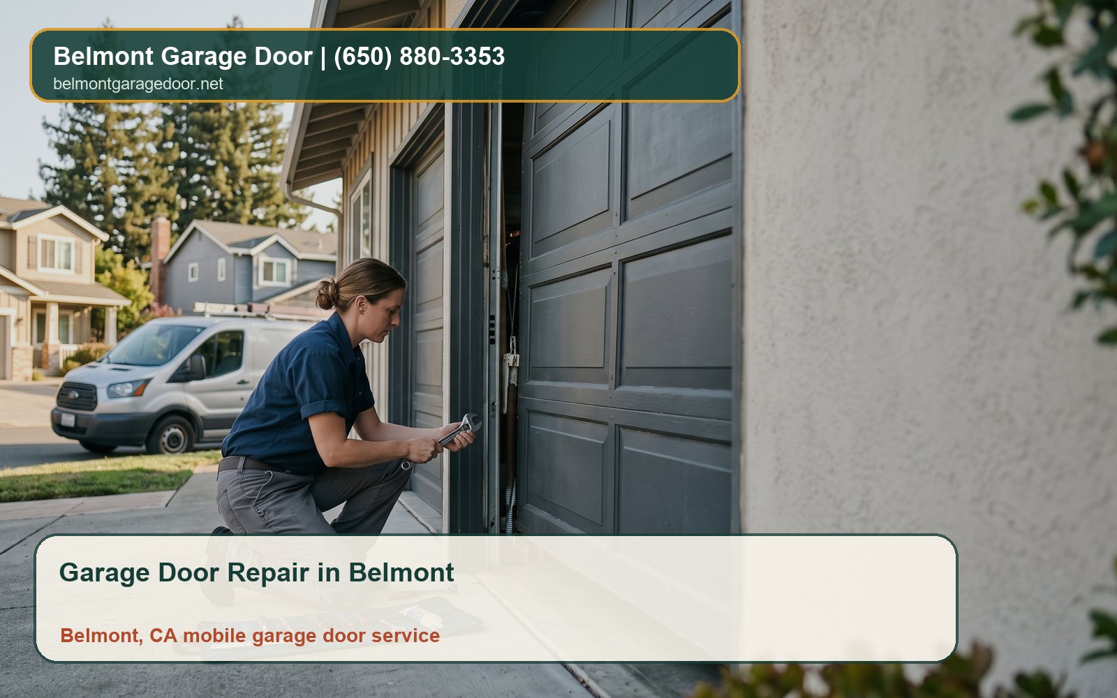 Garage Door Repair in Belmont