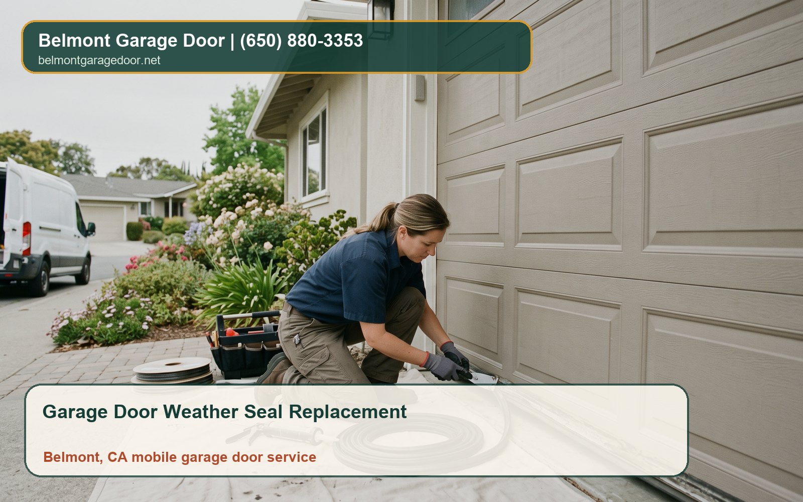 Garage Door Weather Seal Replacement