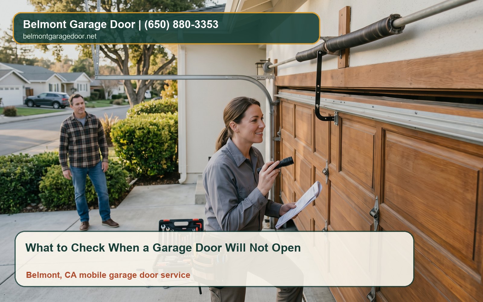 What to Check When a Garage Door Will Not Open
