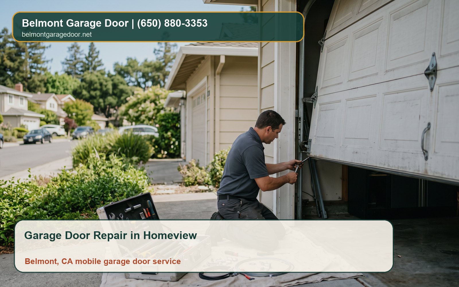 Garage Door Repair in Homeview
